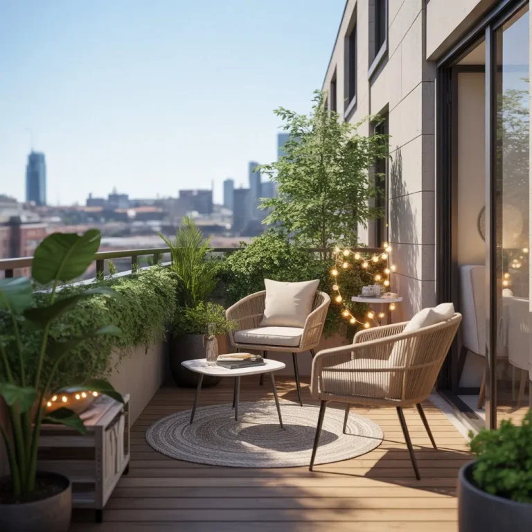 Small Balcony Inspiration 3 Minimalist Apartment Balcony