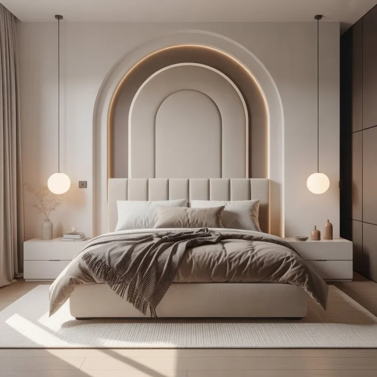 Modern Home Decor (Transform Your Living Space with Timeless Style) 3 Modern bedroom with neutral colors and minimalist decor