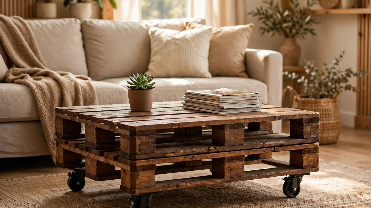 12 DIY Coffee Table Ideas on a Budget 2 12 DIY Coffee Table Ideas on a Budget idea 1