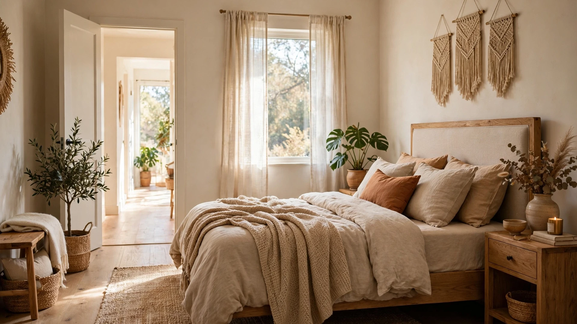 12 Feng Shui Bedroom Ideas for Restful Sleep 2 Place Your Bed in the Command Position