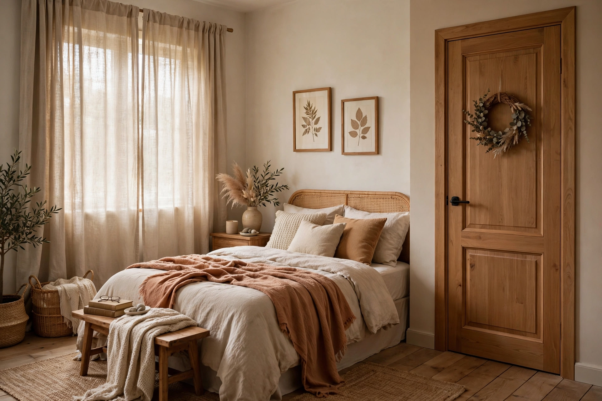 12 Feng Shui Bedroom Ideas for Restful Sleep 5 Close the Bedroom Door and Cover Screens