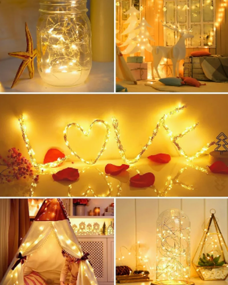 15 Best LED String & Strip Lights for a Cozy Home (2026 Guide) 2 Brightown 24-Pack Fairy Lights (Warm White)