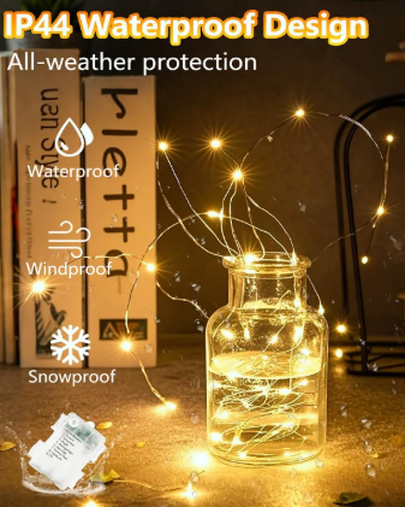 15 Best LED String & Strip Lights for a Cozy Home (2026 Guide) 6 Albelt 4-Pack Fairy Lights with Remote