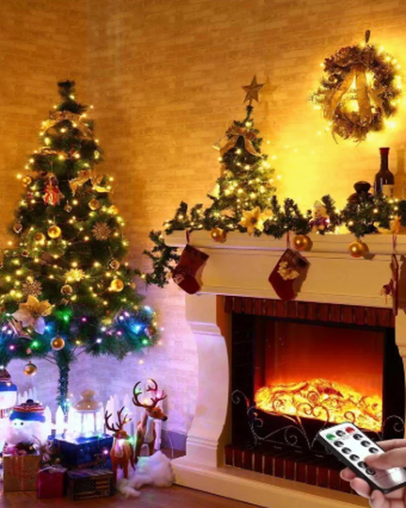 15 Best LED String & Strip Lights for a Cozy Home (2026 Guide) 11 BXROIU 2-Pack Fairy Lights with Remote & Timer