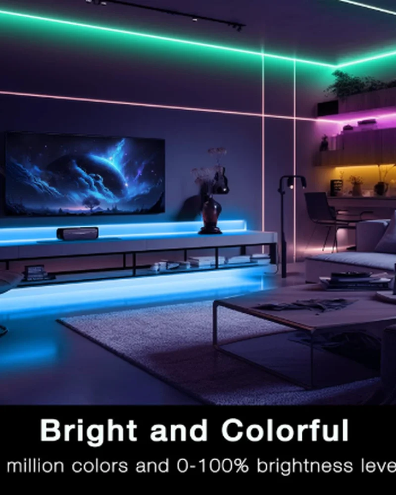 15 Best LED String & Strip Lights for a Cozy Home (2026 Guide) 15 DAYBETTER Smart WiFi LED Strip Lights 100ft