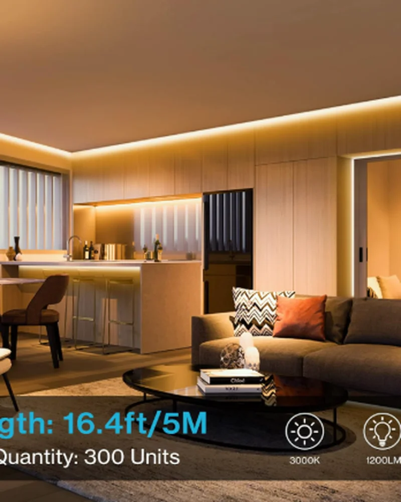 15 Best LED String & Strip Lights for a Cozy Home (2026 Guide) 16 Olafus 16.4ft Warm White Dimmable LED Strip