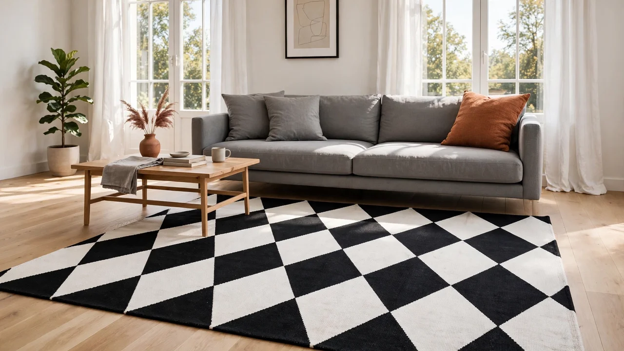 15 Living Room Rug Ideas + Size Guide 4 15 Living Room Rug Ideas + Size Guide idea 3