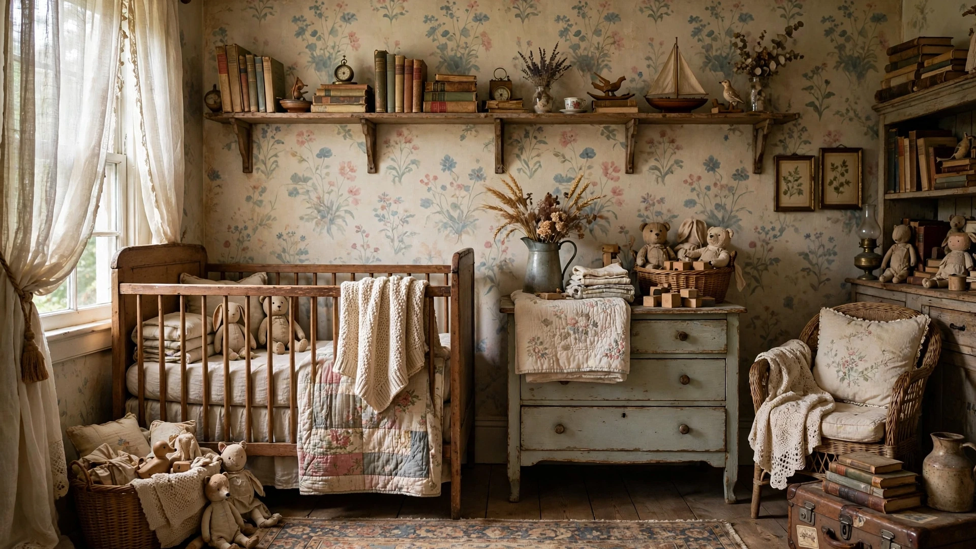 15 Dreamy Nursery Decor Ideas 3 Vintage Storybook Charm