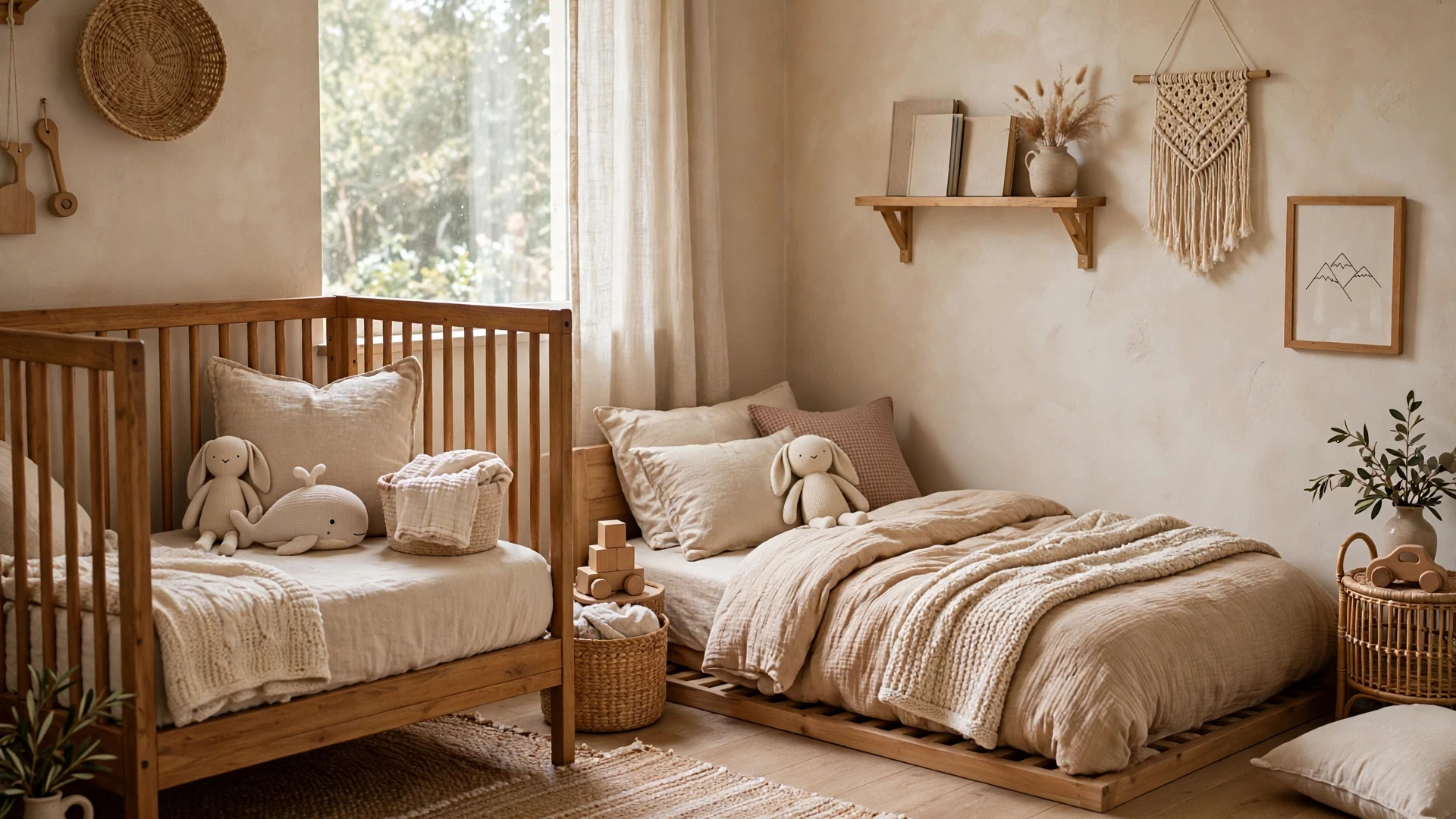 12 Sweet Toddler Bedroom Ideas 1 Create a Crib-to-Bed Transition Corner